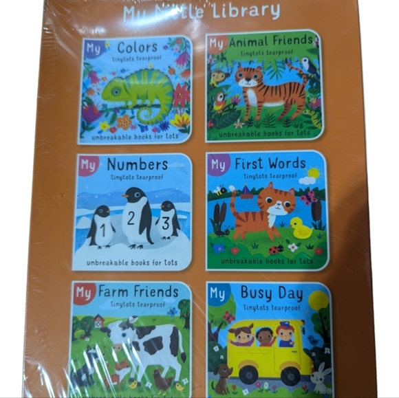 Kane Miller My Little Library - 6 First Books for Tiny Tots waterproof k- - Picture 3 of 3